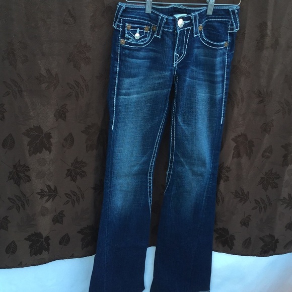 True Religion SZ 27 flare jeans - Picture 1 of 6